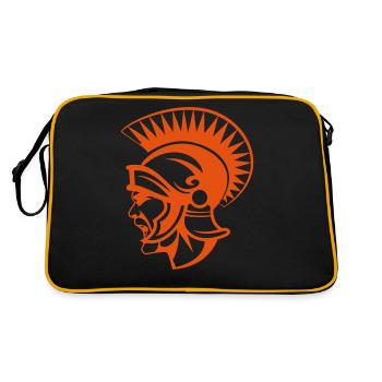 Soldat romain - Sac Retro - noir/or - Dos