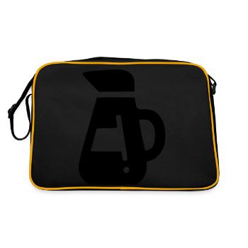 Coffee pot - Retro Bag - black/gold - Back