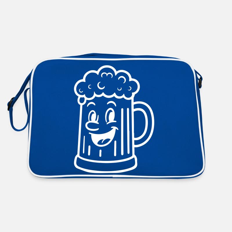 Bierkrug Comic Bier Retro Tasche