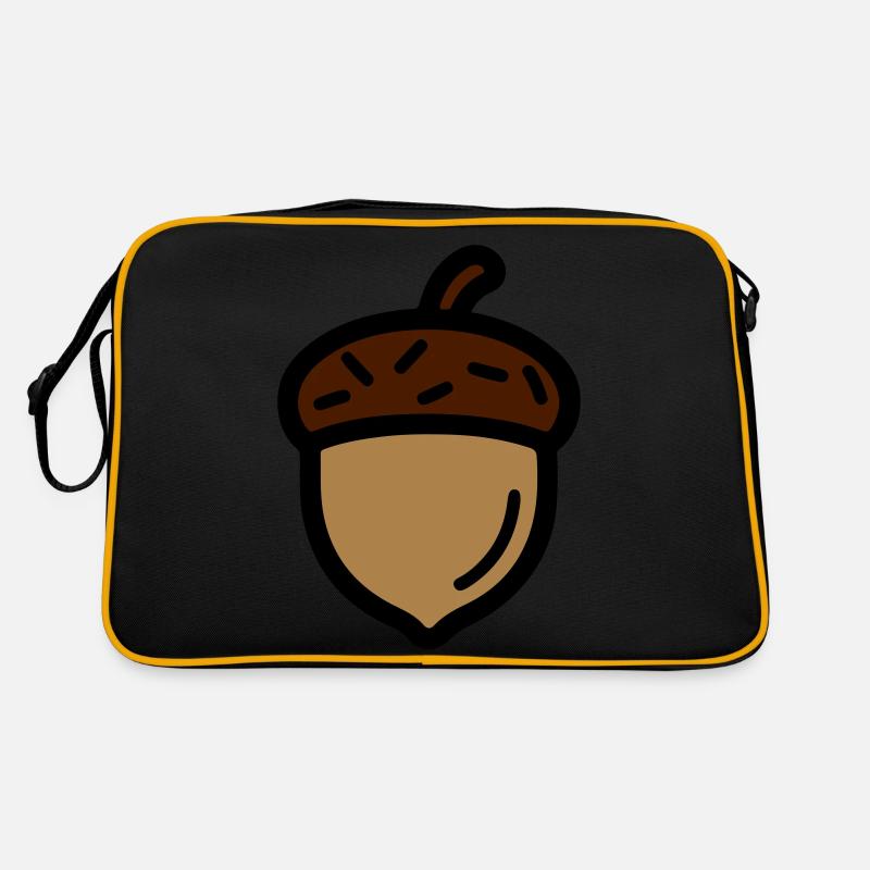 Eichel Herbst Eiche Retro Tasche