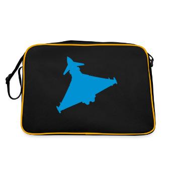 Eurofighter Typhoon - Retro Bag - black/gold - Back