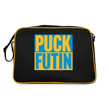 Conception du logo Puck Futin - Sac Retro - noir/or - Dos