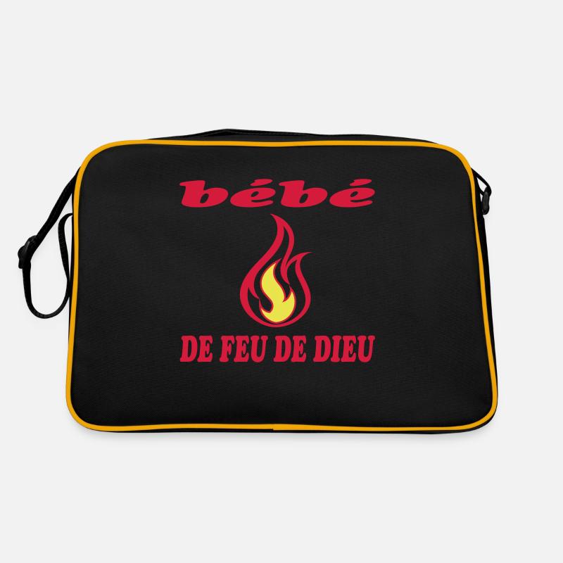 GOTTES FEUER Baby Retro Tasche
