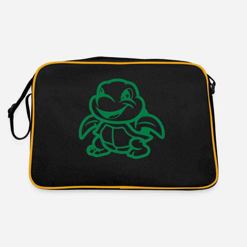 Turtle Comic Animal Retro Bag