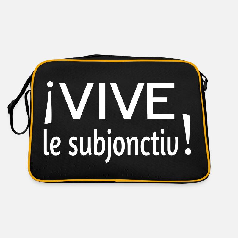 Vive le subjonctiv Retro Tasche
