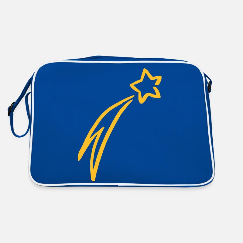Sternschnuppe drawing Retro Tasche