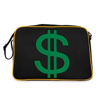 Money Money (V) - Sac Retro - noir/or - Dos