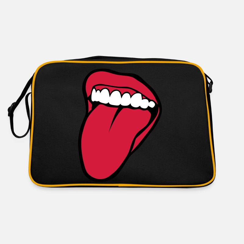 bouche tire langue 2601 Sac Retro