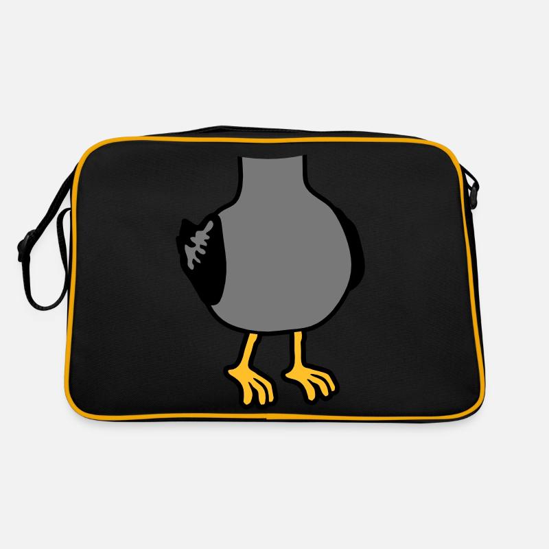 Seagull without head costume Retro Bag
