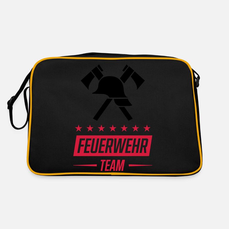 Équipe des pompiers Sac Retro