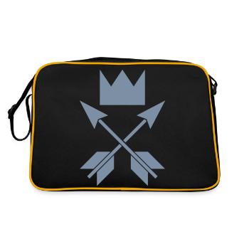 Dalécarlie - Sac Retro - noir/or - Dos
