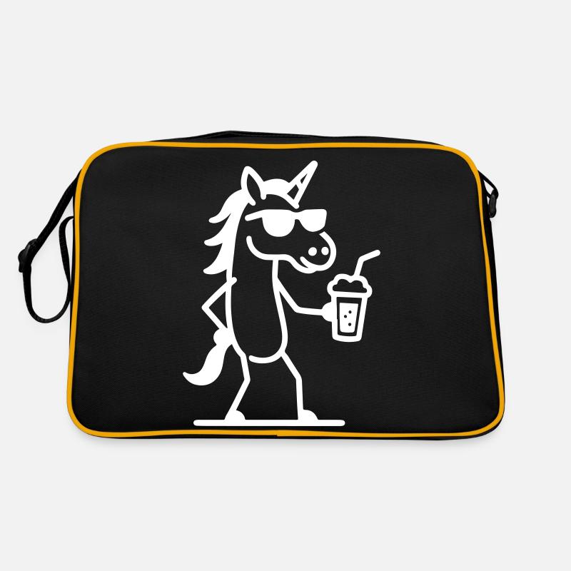 Unicorn Cool Drink Retro Bag