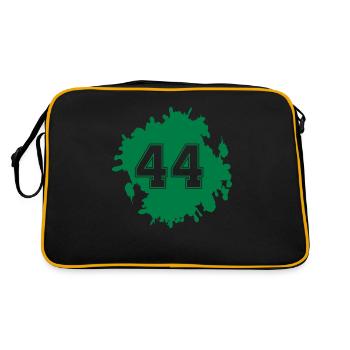 Blob 44 - Sac Retro - noir/or - Dos