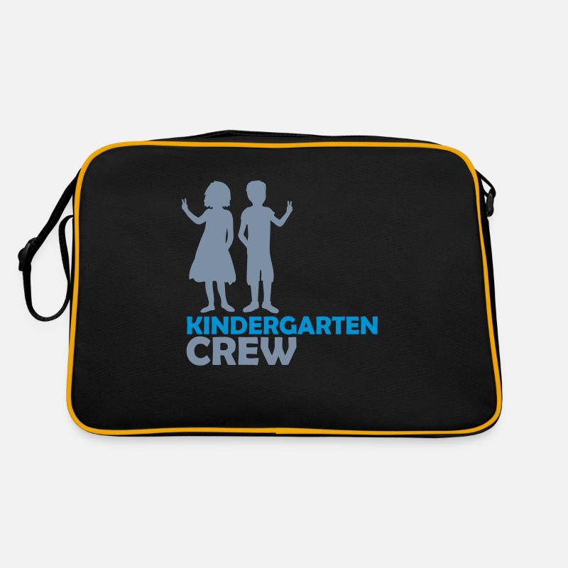 2 Siblings Kindergarten Crew Retro Bag