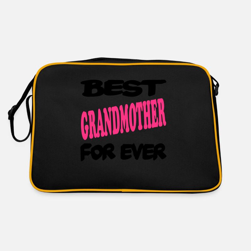 Beste GROSSMUTTER aller Zeiten Retro Tasche