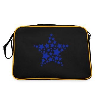 Etoile d'Etoiles - Sac Retro - noir/or - Dos