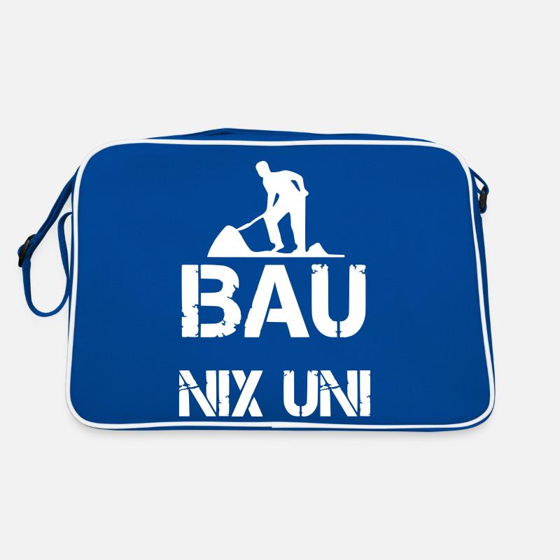 Bau nix Uni Retro Tasche