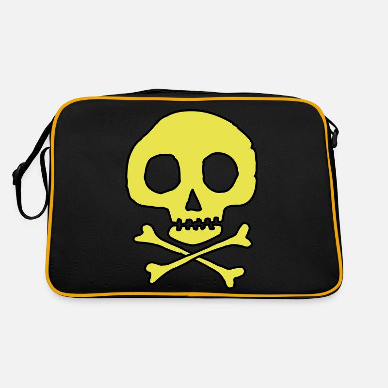 Schädel & Knochen Retro Tasche