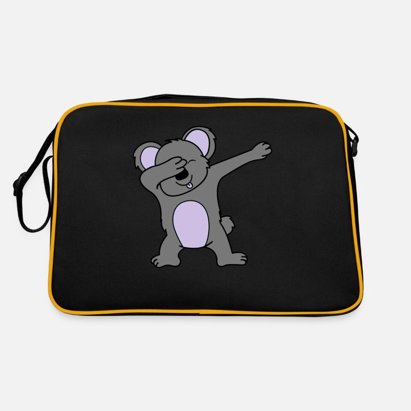 koala dabbing 02 Retro Tasche