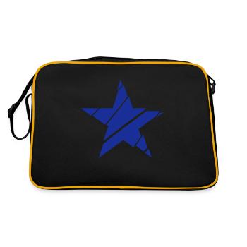 star broken - Retro Bag - black/gold - Back