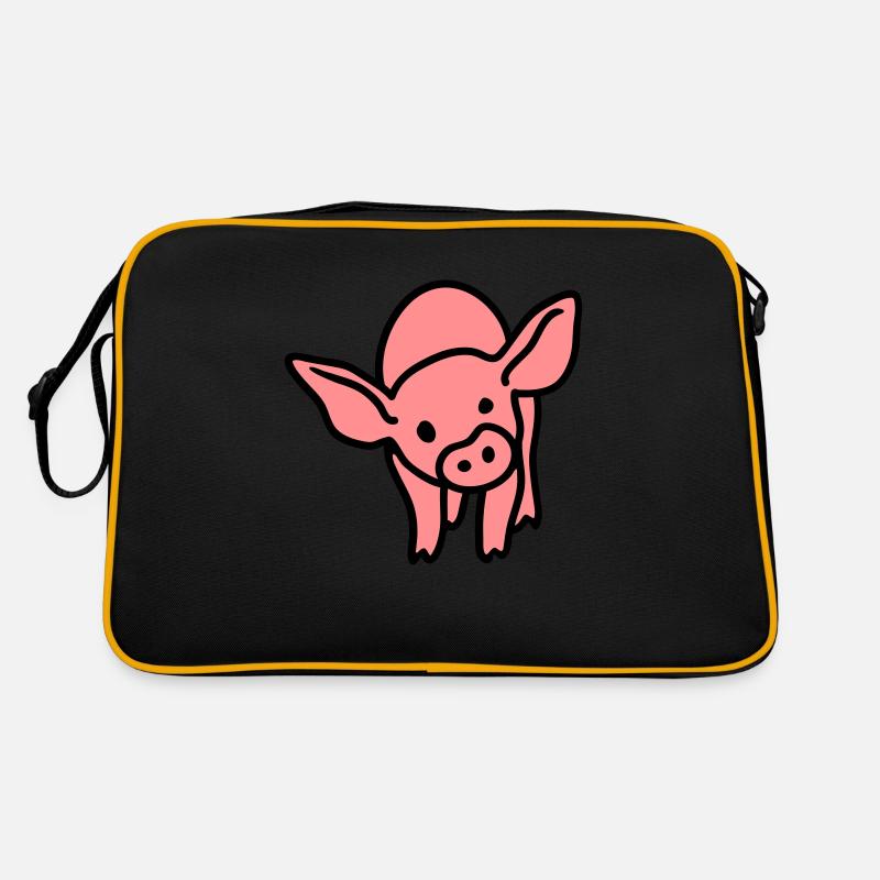 Ferkel 2 Retro Tasche