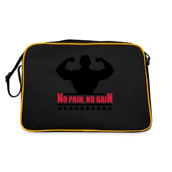 pain_gain_c2 - Sac Retro - noir/or - Dos