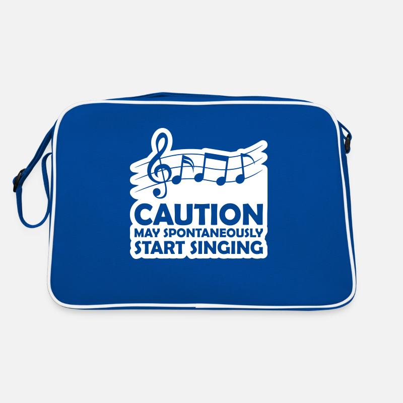 may spontaneously start singing Retro Tasche