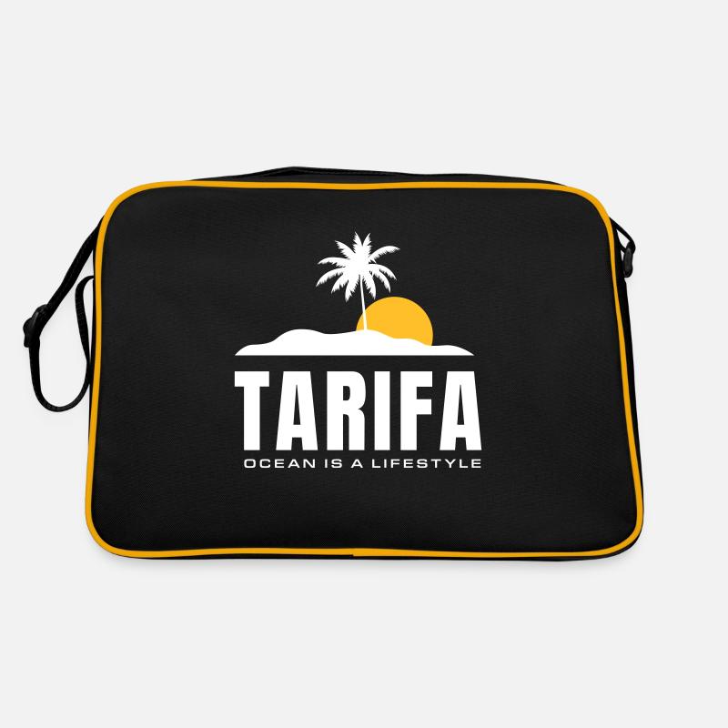 Tarifa - Ozean ist ein Lebensstil Retro Tasche