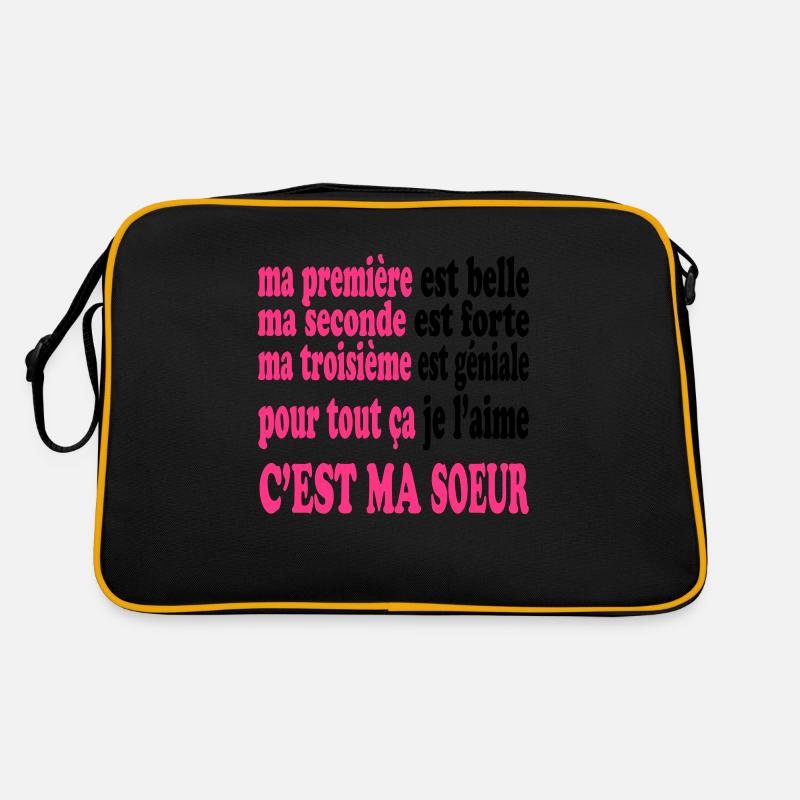 Mma SISTER is beautiful Retro Bag