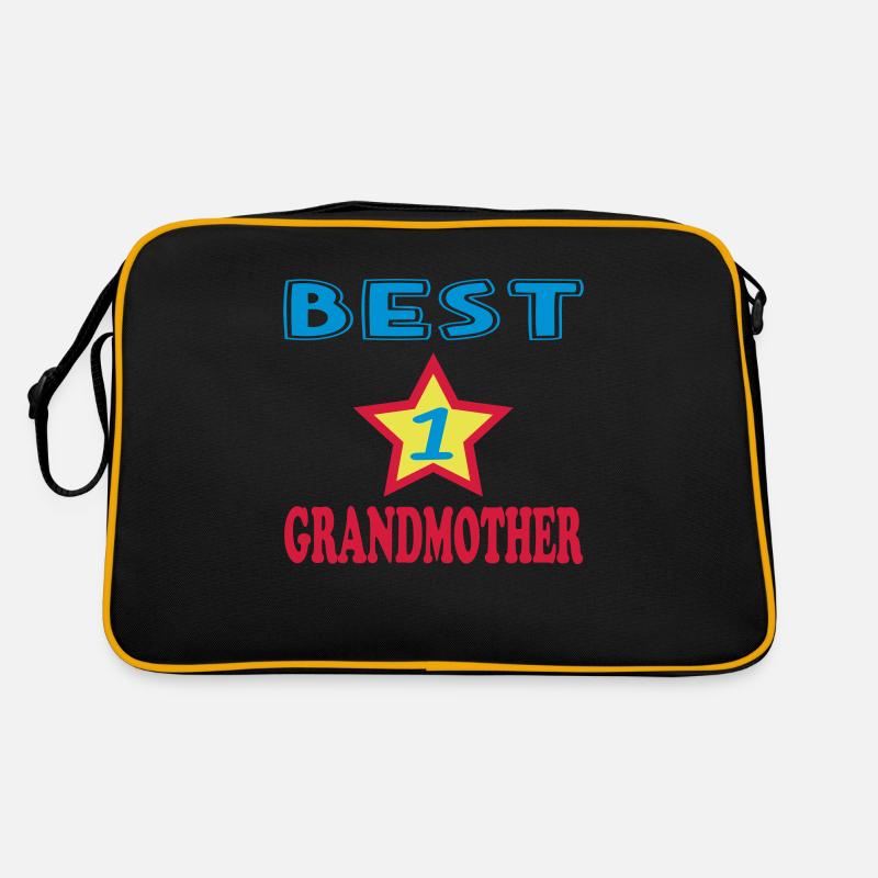 BESTE GROSSMUTTER Retro Tasche