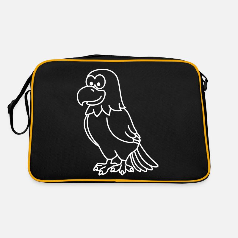 Adler Comic Tier Retro Tasche