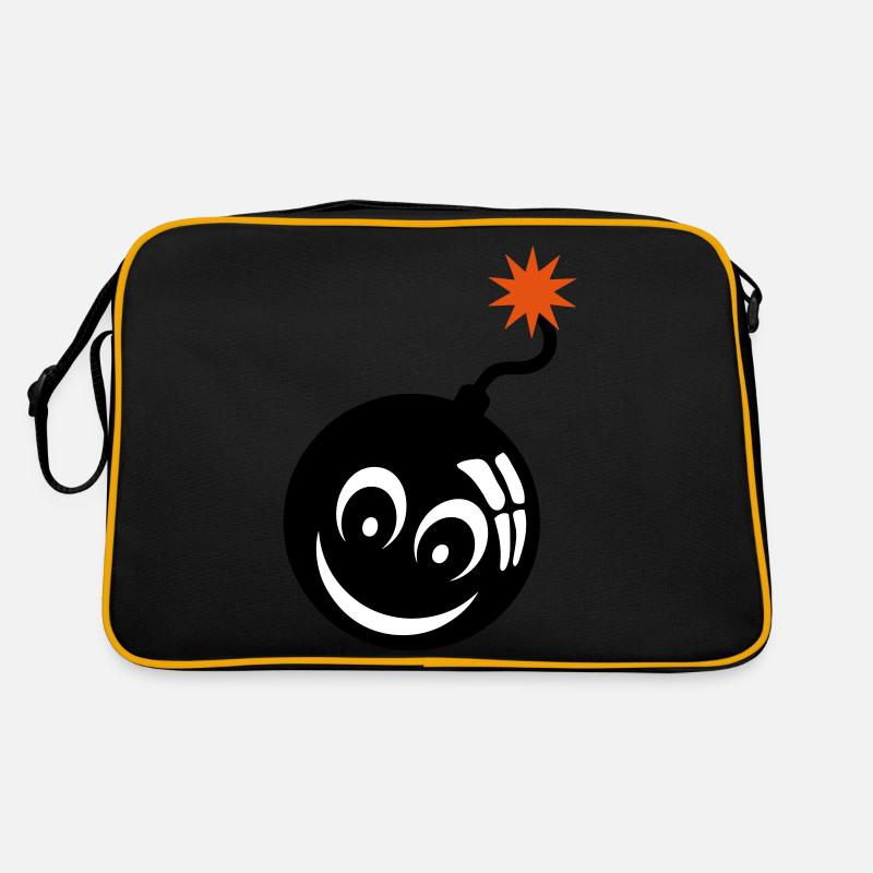 smiley Bombe Bombe Docht 907 Retro Tasche