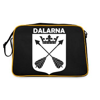 Dalécarlie - Sac Retro - noir/or - Dos