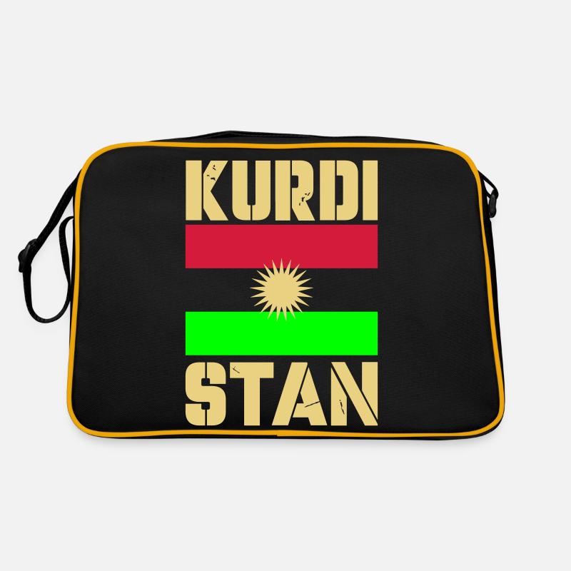 Drapeau du Kurdistan 1 Sac Retro