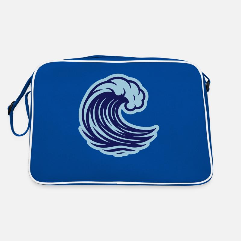 Vague Océan Sac Retro