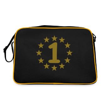 Winner - Retro Bag - black/gold - Back