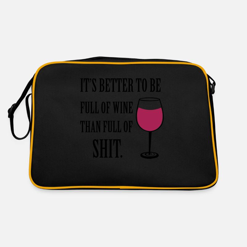 Wine Retro Tasche