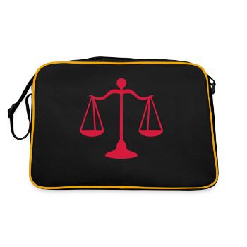 balance justice 2101 - Sac Retro - noir/or - Dos