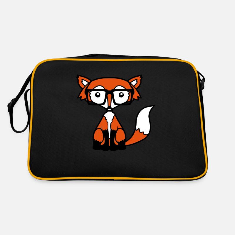 Nerd Fuchs Design Retro Tasche