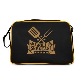 BBQ Grill Sergeant Grill Master - Retro Bag - black/gold - Back