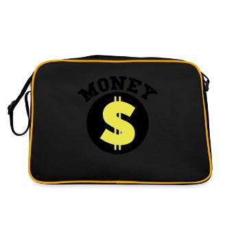 Argent - Sac Retro - noir/or - Dos