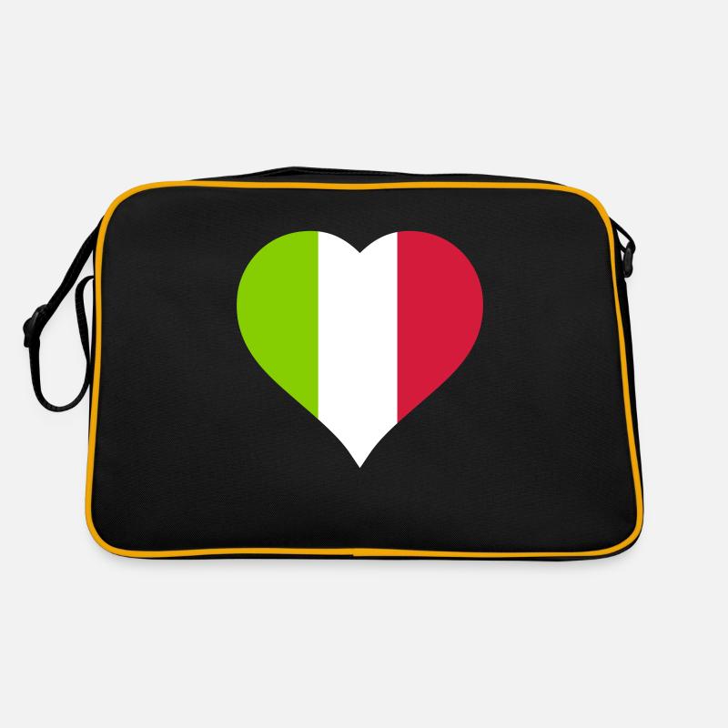 herz italien Retro Tasche