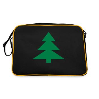 fir - Retro Bag - black/gold - Back
