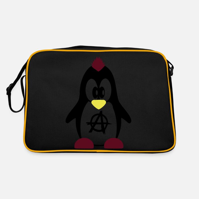 pingouin punk Sac Retro