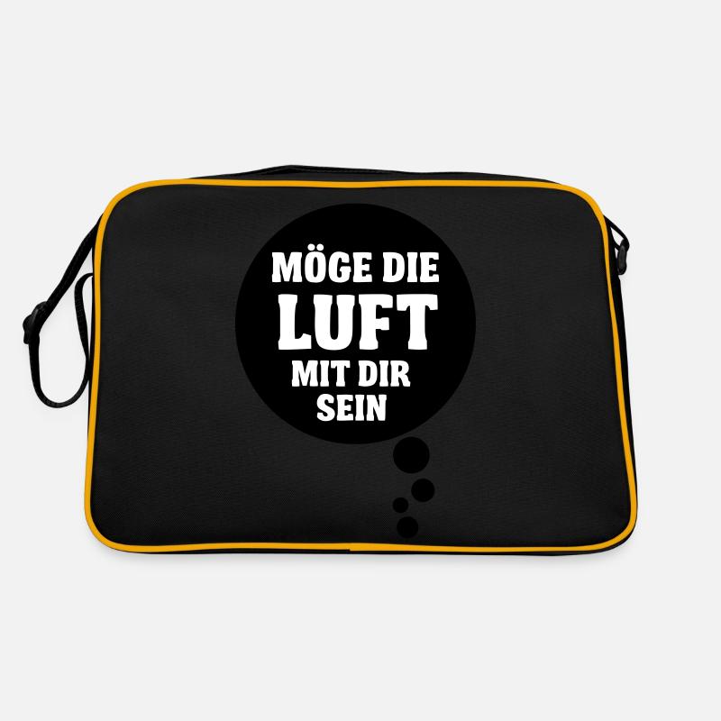 Möge die Luft mit dir sein Retro Tasche