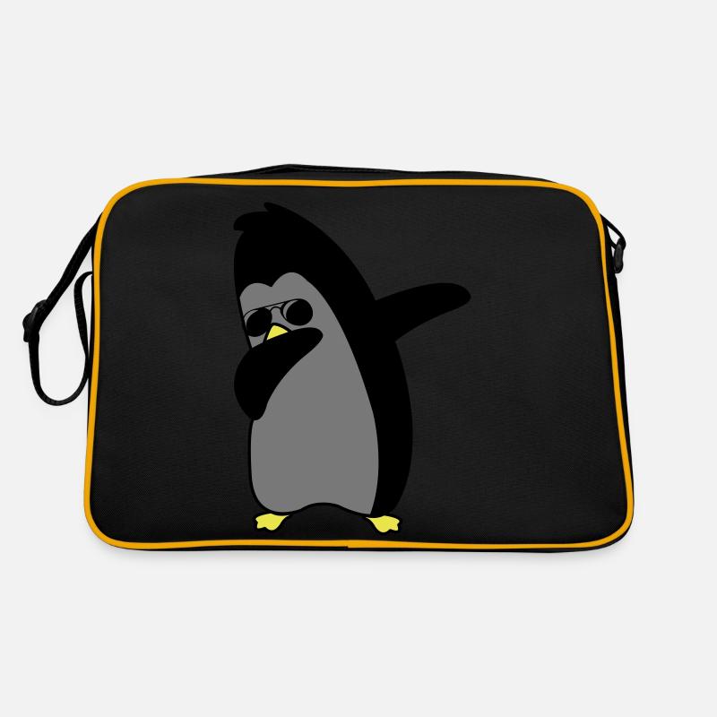 Penguin Dabbing 02 Retro Bag