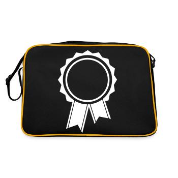 insigne - Sac Retro - noir/or - Dos