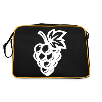 Raisin Symbole Raisin - Sac Retro - noir/or - Dos