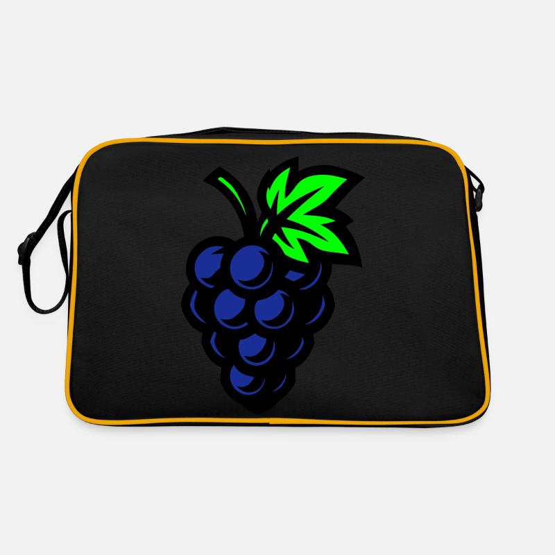 Raisin Symbole Raisin Sac Retro
