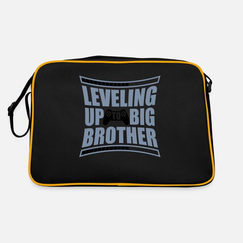 Leveling up big brother Retro Tasche